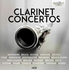 VARIOS ARTISTAS - CLARINET CONCERTOS -BOXSE