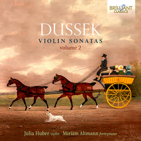 MIRIAM ALTMANN-ROSE - DUSSEK: VIOLIN SONATAS, VOLUME 2