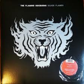 FLAMING SIDEBURNS - SILVER FLAMES