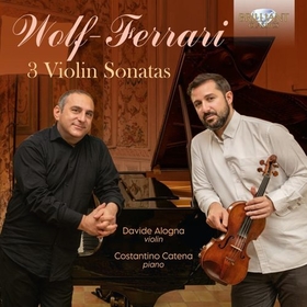ALOGNA, DAVIDE - WOLF-FERRARI: 3 VIOLIN..