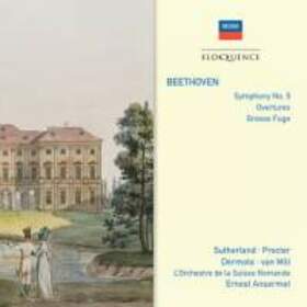 BEETHOVEN, LUDWIG VAN - SYMPHONY 9/OVERTURES/GROS