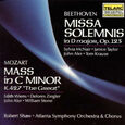 BEETHOVEN & MOZART - MISSA SOLEMNIS/MASS IN C (Compact Disc)