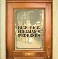 RICE/RICE/HILLMAN/PEDERSE - RICE RICE HILLMAN PEDERSE (Compact Disc)