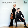 VALERIE STEENKEN - VIOLIN SONATAS: STRAUSS - RESPIGHI - PON (Compact Disc)