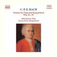 BACH, CARL PHILIPP EMANUEL - SONATAS FOR FLUTE & HARPS (Compact Disc)