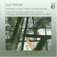 HERCHET, J. - COMPOSITION 1 FOR VIOLIN (Compact Disc)