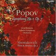 POPOV & SCHOSTAKOWITSCH - SYMPHONY NO.1, OP.7/THEMA (Compact Disc)