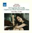 PIATTI, ALFREDO - 12 CAPRICES FOR CELLO (Compact Disc)