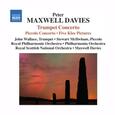 MAXWELL DAVIES, PETER - TRUMPET CONCERTO (Compact Disc)
