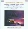 VARIOS ARTISTAS - OPERA INTERMEZZI & PRELUD (Compact Disc)