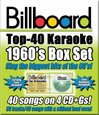 VARIOUS ARTISTS - BILLBOARD TOP 40 KARAOKE  (Compact Disc)