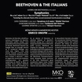 ONOFRI, ENRICO - BEETHOVEN & THE ITALIANS: SYMPHONIES (Compact Disc)