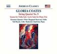 COATES, GLORIA - STREICHQUARTETT 9/VIOLINS (Compact Disc)
