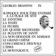 BRASSENS, GEORGES - GEORGES BRASSENS IX -HQ- (Disco Vinilo LP)