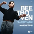 KARAJAN, HERBERT VON - BEETHOVEN: 9 SYMPHONIES & 3 OVERTURES =BOX= (Compact Disc)