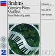 BRAHMS, JOHANNES - DIE KLAVIER-QUARTETTE (Compact Disc)