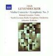 LEYENDECKER, U. - VIOLINKONZERT/SYMPHONIE 3 (Compact Disc)