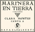 MONTES, CLARA - MARINERA DE TIERRA (Compact Disc)
