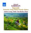 GERMAN, E. - WORKS FOR VIOLIN & PIANO (Compact Disc)