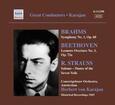 BRAHMS/BEETHOVEN/STRAUSS - SYMPHONY 1/LEONARE OVERTU (Compact Disc)