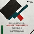 CUARTETO CASALS - SHOSTAKOVICH: COMPLETE STRINGS QUARTETS 3 (Compact Disc)
