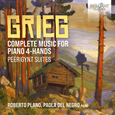 ROBERTO PLANO - GRIEG: COMPLETE MUSIC FOR PIANO 4-HANDS (Compact Disc)