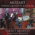 RIDOUT, TIMOTHY - MOZART: STRING QUINTETS K. 515 & 516 (Compact Disc)