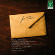 INSEGNO, PINO  - FOR CLARA: MUSIC AND WORDS FROM ALBUM FÜ (Compact Disc)