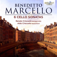 RENATO CRISCUOLO - MARCELLO: 6 CELLO SONATAS (Compact Disc)