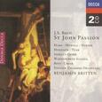 BACH, JOHANN SEBASTIAN - ST.JOHN PASSION (Compact Disc)
